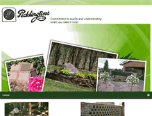 Tablet Screenshot of piddingtons.com.au